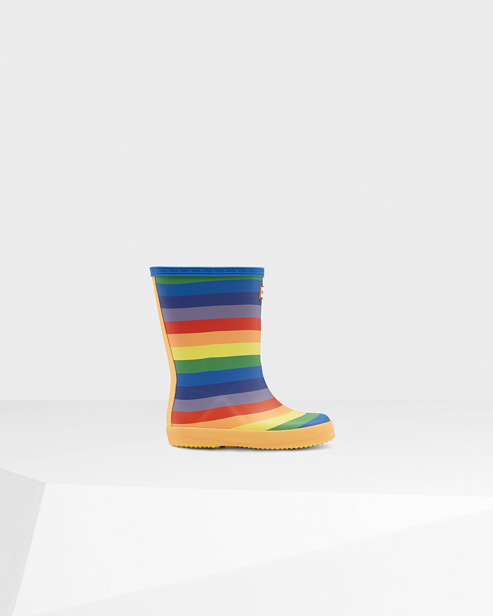 Botas De Agua Hunter Niños Multicolor Original First Classic Rainbow 971038-BTN